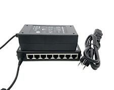 8-Port Passive Power Over Ethernet PoE+ Injector Adapter with 48V 65W Power S... picture