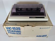 Commodore VIC-1525 Graphic Printer W/Original Box Powers On ISSUES READ picture