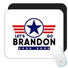 Gift Mousepad : Lets Go Brandon Humor Funny Meme Viral USA Trump Supporter picture