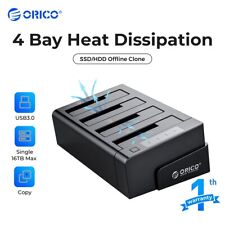 ORICO 4 Bay Hard Drive Docking Station with Offline Clone SATA to USB 3.0 HDD picture