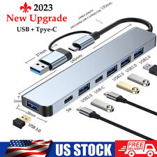 2023 USB C Hub Multiport Type C/USB Adapter For PC MacBook Pro/Air iPad iPhone15 picture