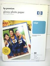 Lot of 4 HP Premium 50 sheet Letter 8.5 x 11-Inch Glossy Photo Paper - NOS picture