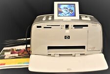 HP Photosmart 385 Compact Digital 4x6 Photo Inkjet Printer Q6387L Needs Ink Cart picture