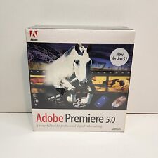 NEW Adobe Premiere 5.0 / 5.1 Big Box Full Version SEALED premier Windows 95  picture