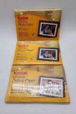 Kodak Ultima Picture Paper for Inkjet Printers 20 - 4x6” ColorLast 3 Pack  picture