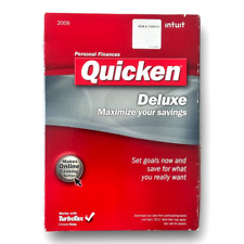 Intuit Quicken Deluxe 2009 For Windows XP/Vista NOT for Win 10/11 picture