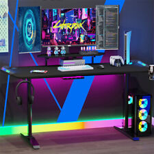Gaming Desk with Led Lights 71