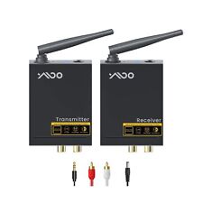 YMOO 2.4Ghz Wireless Audio Transmitter Receiver for TV,192kHz/24bit HiFi Audi... picture