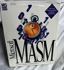 NEW Microsoft MASM v6.10 Macro Assembler Assembly Language Development Software picture