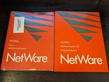 Novell Netware Version 2.2 BTrieve Book Lot See Pics Sealed Rare Nice picture