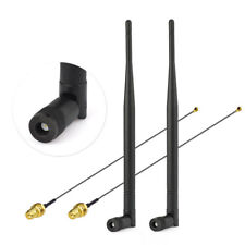 2-Pack 868MHz 915MHz Zigbee 3dBi Omni RP-SMA Antenna,15cm IPX IPEX U.FL Cable picture