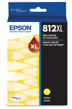 Epson Genuine 812XL Yellow High-Capacity Ink Cartridge 09/2026 NEW picture