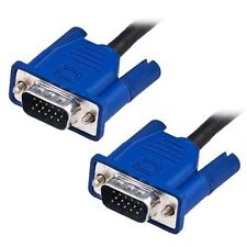50 FT 15M Blue Head Premium SVGA VGA PC Monitor Cable 15 Pin Male / Male - NEW picture
