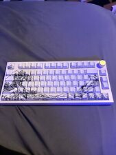 Custom All White  epomaker th80 pro With Akko Lavender Switches picture