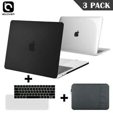 Fr Macbook Air/Pro 13 14 inch Matte Hard Case +Keyboard Cover +Laptop Sleeve Bag picture