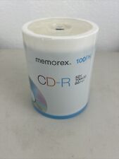 New Factory Sealed Memorex CD-R Digital Media 52X 700mb 80Min 100 Pack picture