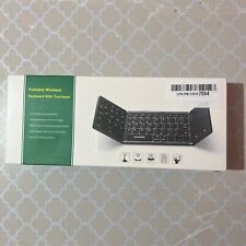 Foldable Wireless Keyboard With TouchPad  NEW IN BOX picture