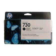 HP 730 130-ml Matte Black DesignJet Ink Cartridge - (P2V65A) picture