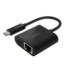 Belkin Inc Inc001BK-BL USB-C to Ethernet Adapter with Power Delivery picture