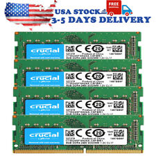 CRUCIAL DDR4 32GB 4X8  2400 PC4-19200 Laptop 260-Pin SODIMM Notebook Memory RAM picture