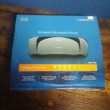 Cisco Linksys Wireless-N Broadband Router WRT160N V3 w/ box and Cd picture