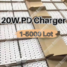 1-5000 Lot For iPhone iPad 20W PD USB C Type C Power Adapter Fast Charger Block picture