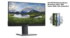 Dell P2219H 21.5 in. Full HD 1920 X 1080 LED LCD IPS Monitor HDMI - DisplayPort picture