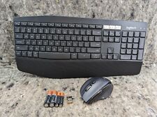 Logitech K850 Wireless Bluetooth PC Keyboard - Black + M706 Mouse (A) picture