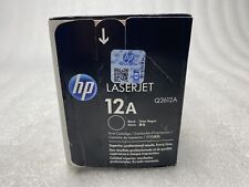 HP Q2612A 12A Black Toner Cartridge Genuine SEALED BOX picture