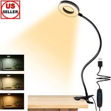 LED Desk Lamp Gooseneck Adjustable Lamp with Clamp Eye-Caring Reading Desk Light picture