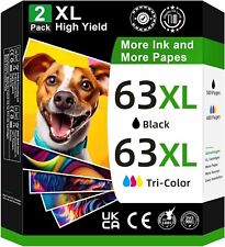 Ink Cartridge for HP 63XL OfficeJet 3830 4650 4655 5255 ENVY 4512 4516 4520 4521 picture