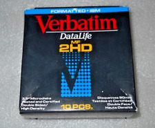 Verbatim Datalife MF  2HD Disks Formatted IBM 9 Disks new picture