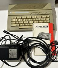 Atari 65XE Computer Tested & Working Original Power Supply Manual picture