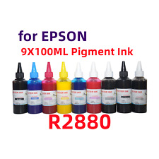 9X100ML Premium Pigment refill ink for Stylus R2880 Printer T096 96 picture