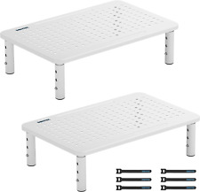 2 Pack Monitor Stand Riser Computer Monitor Riser Stand with Mesh Platform picture