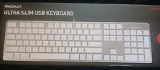Macally Ultra-Slim USB Wired Computer Keyboard  picture