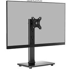 Single Monitor TV Stands Desk with Swivel Tilt Rotation for 13-32 inch TVs picture