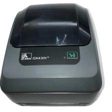 Zebra GX430t Thermal Label Printer USB LAN Ethernet Network GX43-102410  picture