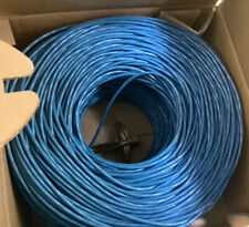 1000 Ft Bulk Roll Of Blue Cmr Cat 6 Solid Utp Riser Cable -startech picture