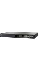LINKSYS CISCO SLM224G4PS Stackable Smart Switch NEW NIB. picture