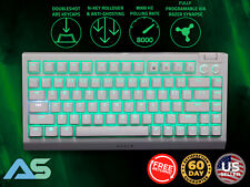 Razer BlackWidow V4 75% Mechanical Gaming WIRED Keyboard Orange Switch Mercury picture