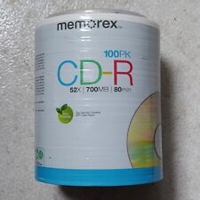 Memorex CD-R 100 Pack 52X 700 MB 80 Min Sealed   picture