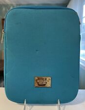 Michael Kors Blue Teal Neoprene Tablet Case With Dust Bag picture