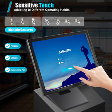 Touch Screen 17in POS LCD Touch Screen Monitor USB VGA Retail Kiosk Restaurant  picture