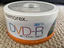 Memorex DVD-R 16X/4.7Go/120 Minute 30PAQ New Sealed picture