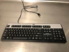 Hewlett Packard KU-0316 USB Wired 104-Key Layout Keyboard ( Black/Silver) picture