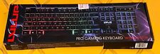 Lvlup Pro Gaming Keyboard w/ LED Keys LU734 Black - Open/imperfect Box picture