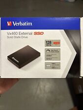 Verbatim 128GB Vx460 External SSD, USB 3.1 Gen 1 - Black (70381) picture