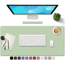 TOWWI PU Leather Desk Pad with Suede Base, Multi-Color Non-Slip Pad, 36” x 17... picture
