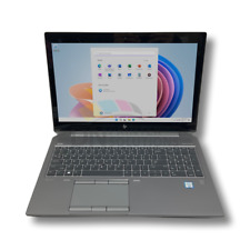 HP ZBook 15 G6 UHD 4K Touch I7-9850H NVIDIA T2000 16GB RAM 512GB SSD Win11Pro GA picture